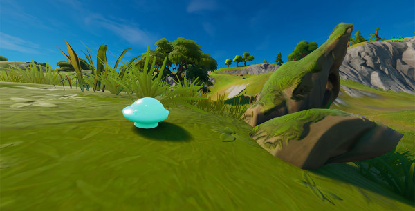 Fortnite: Cómete una manzana, un champiñón y una seta sorbete, desafío
