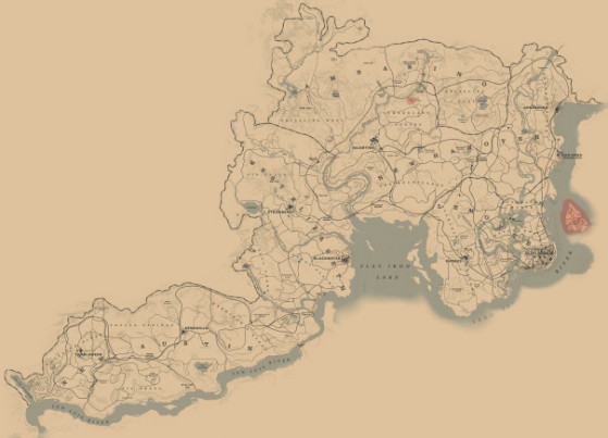 Guía de Red Dead Redemption 2: Mapa del tesoro del rastro envenenado -  Millenium