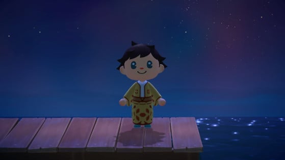 Aspecto de un kimono en el juego - Animal Crossing: New Horizons