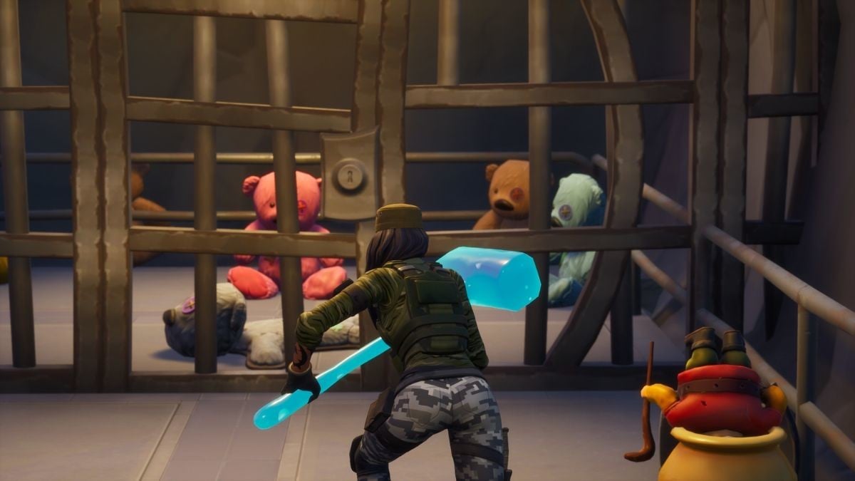 Oso de clearance peluche fortnite