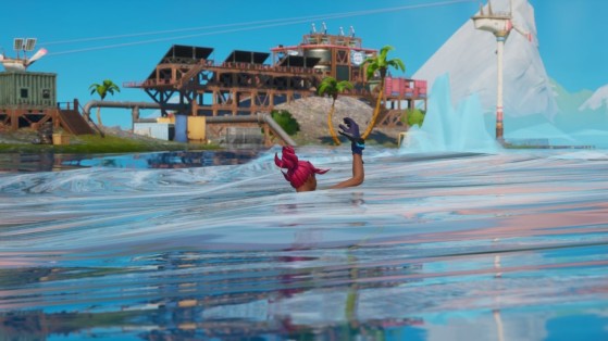 Fortnite: Usa un remolino en La Fortilla, desafío Aquaman