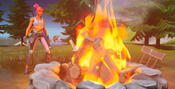 Fortnite: Enciende fogatas en Acampamiento Abadejo, desafío Temporada 3 capítulo 2