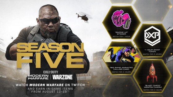 Modern Warfare y Warzone: Ver partidas Twitch te da regalos. Cómo conseguirlos