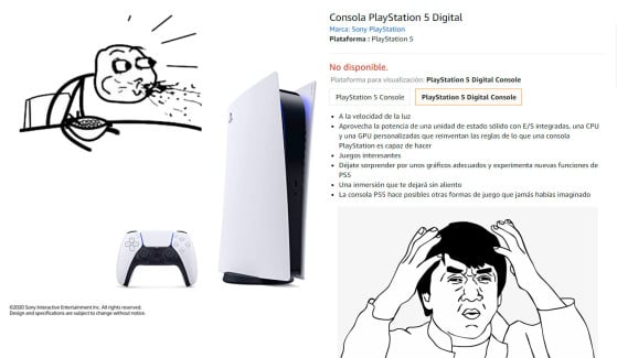 PS5: La descripción de la consola en Amazon es lo mejor que vas a leer hoy