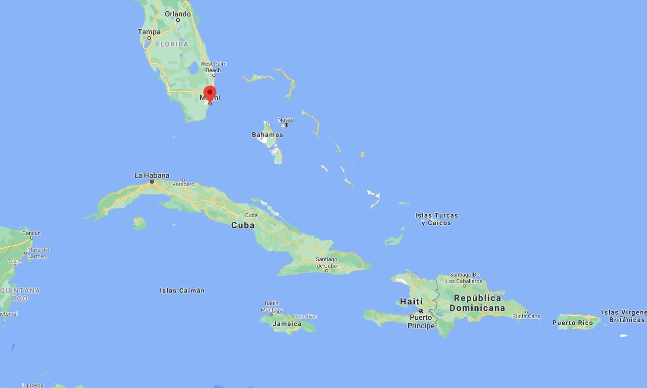 Cuantos Kilometros Hay Entre Cuba Y Miami