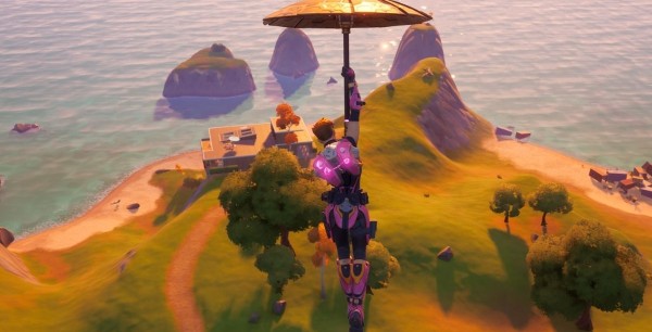 Fortnite: Coloca una cámara cerca de la mansión junto a la playa, desafío de la temporada 5