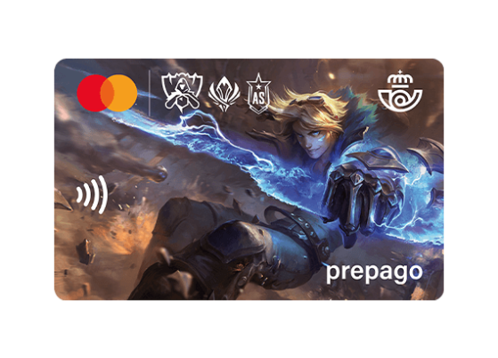 Así es la tarjeta prepago que ofrece Correos - League of Legends