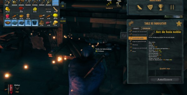 Valheim: Guía para actualizar el banco de trabajo al nivel 4