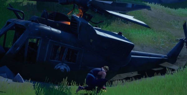 Fortnite: Investiga el helicóptero negro que se ha estrellado, misiones de Presagio