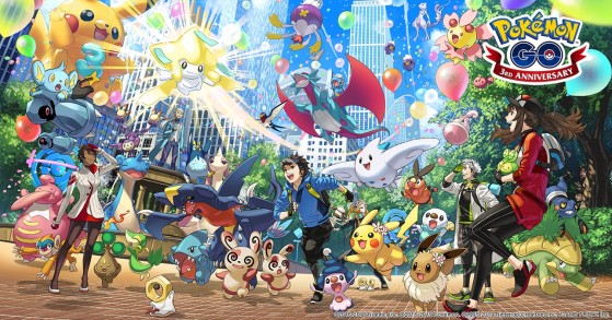 Pokémon GO: evento tercer aniversario