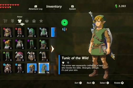 Guía de Zelda BotW: Cómo conseguir el conjunto de lo salvaje