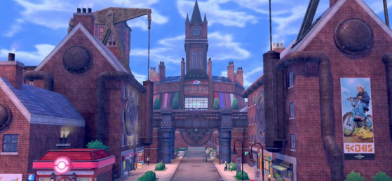 Ciudad Pistón en Pokémon Espada y Escudo. - Leyendas Pokémon: Arceus