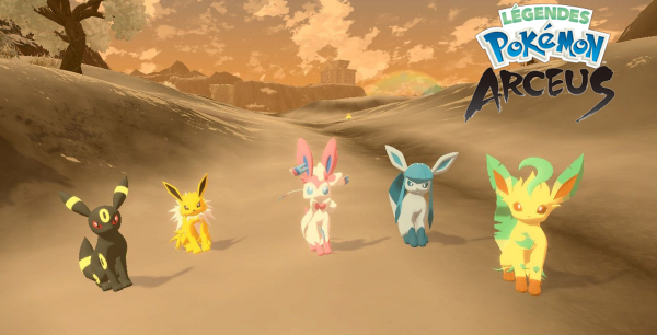 Leyendas Pokémon Arceus: Consigue a Eevee y todas sus evoluciones