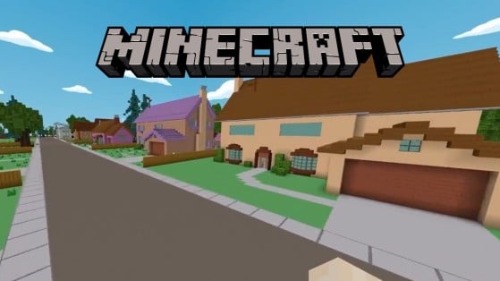 Minecraft: Un usuario recrea la ciudad de Springfield a escala real con todo lujo de detalles