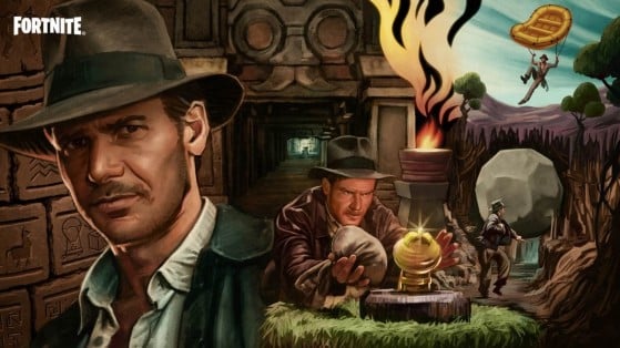 Fortnite - Indiana Jones: Como encontrar y abrir la puerta secreta en Ruinas Arruinadas