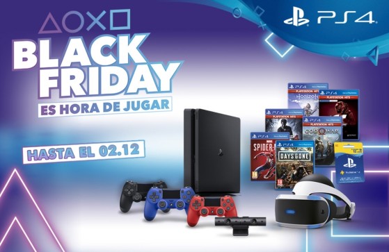 Sony rebaja PlayStation 4, sus periféricos y varios juegos por el Black Friday