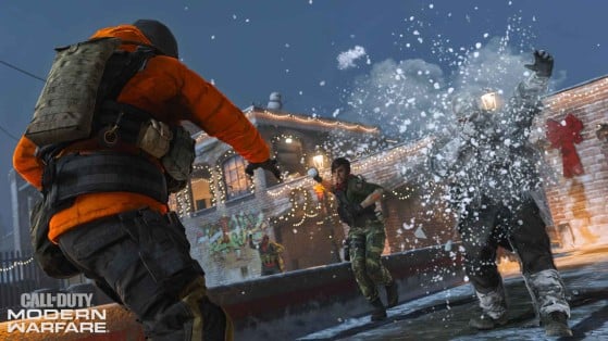 Call of Duty: Modern Warfare recibe un nuevo modo por Navidad, Pelea de bolas de nieve