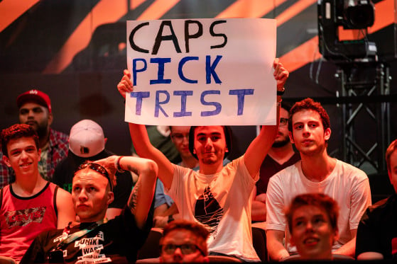 Caps desvela el secreto de los picks extraños en G2 Esports: una pancarta