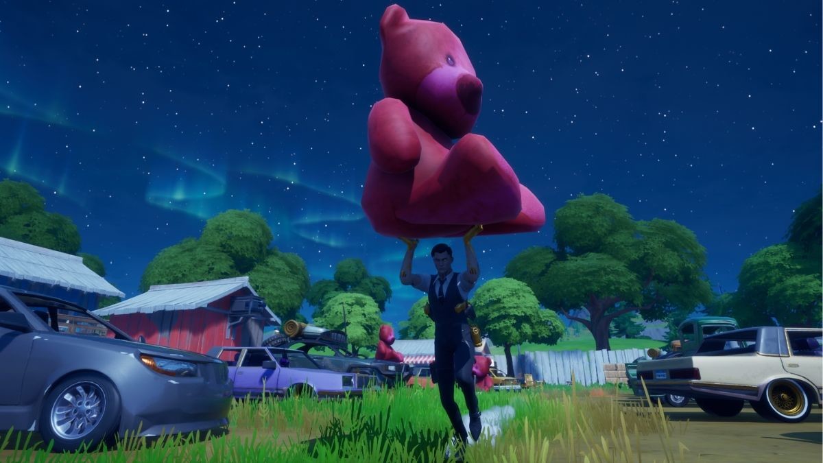 peluche rosa gigante