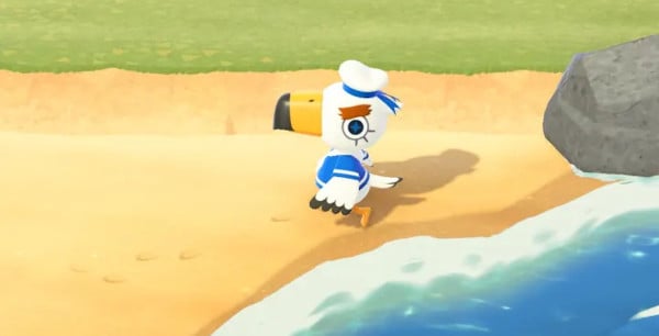Animal Crossing New Horizons: Gulliver y toda su lista de objetos