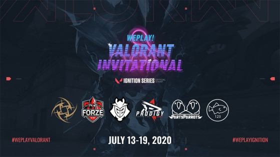 VALORANT Ignition Series: G2 Esports estará en el We Play! Invitational