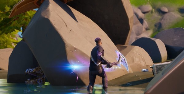 Fortnite: Reposo Rápido, reúne piedra, desafío de la Semana 7, temporada 3