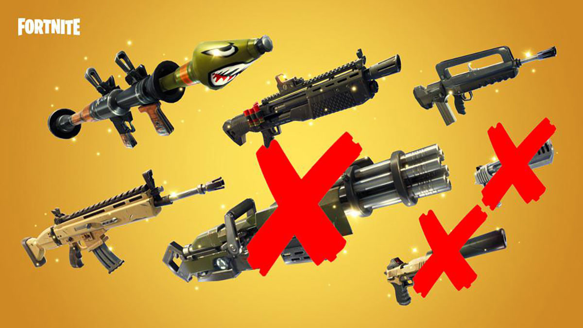 Fortnite - Temporada 4: Todas las nuevas armas de la temporada y las que se  han eliminado del BR - Millenium