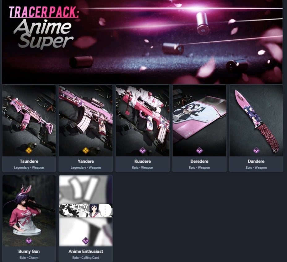 Featured image of post Super Anime Tracer Pack Modern Warfare