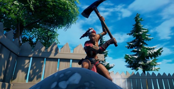 Fortnite: Encuentra la moneda azul enterrada en Ciudad Comercio, desafío Semana 5, Temporada 5