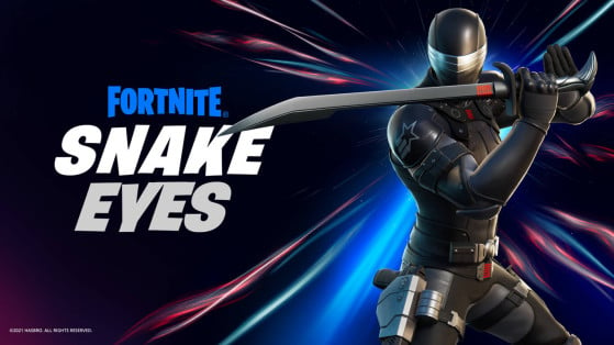 Fortnite: ¡Más colaboraciones! Snake Eyes, de GI Joe, llega como nueva skin cargado de cosméticos