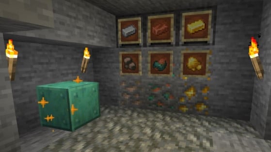 Minecraft Snapshot 21w14a: llegan los minerales en bruto para añadir coherencia a Fortuna
