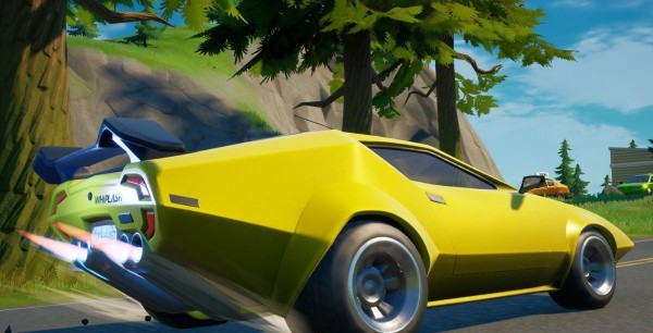 Fortnite: Mantén una velocidad de 65 o más durante 4 segundos en un vehículo, desafío Semana 5