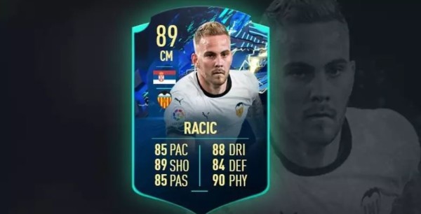 FIFA 21 Uros Racic TOTS SBC, soluciones baratas, recompensas, estadística y más
