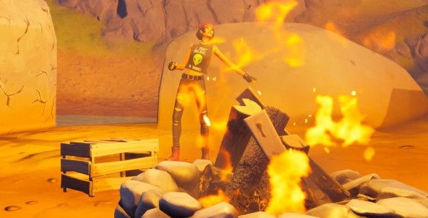 Fortnite: Baila junto a una fogata encendida, desafío de la Semana 3, Temporada 7