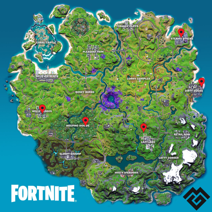 Fortnite Temporada 7: Dónde encontrar artefactos alienígenas en la