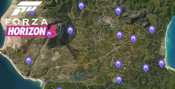 Forza Horizon 5 Coches Abandonados: Encuéntralos con este mapa interactivo