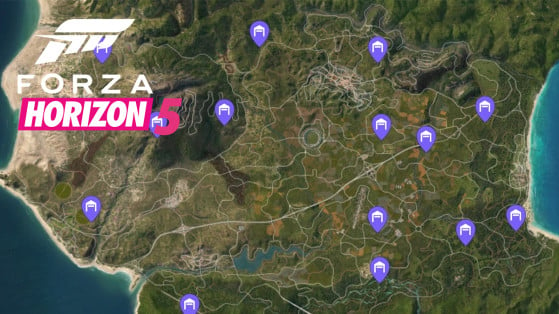 Forza Horizon 5 Coches Abandonados: Encuéntralos con este mapa interactivo