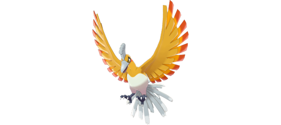 Ho-Oh en forma cromática - Pokémon Diamante Brillante / Perla Reluciente