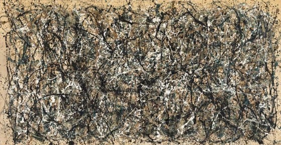 'Ritmo de otoño' (1950) de Jackson Pollock. Metropolitan Museum de Nueva York - League of Legends