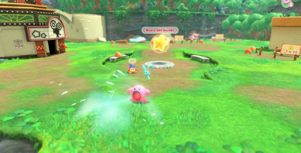 Kirby y la Tierra Olvidada: Guía de Valle Edificado, todos los Waddle Dees, tulipanes y más