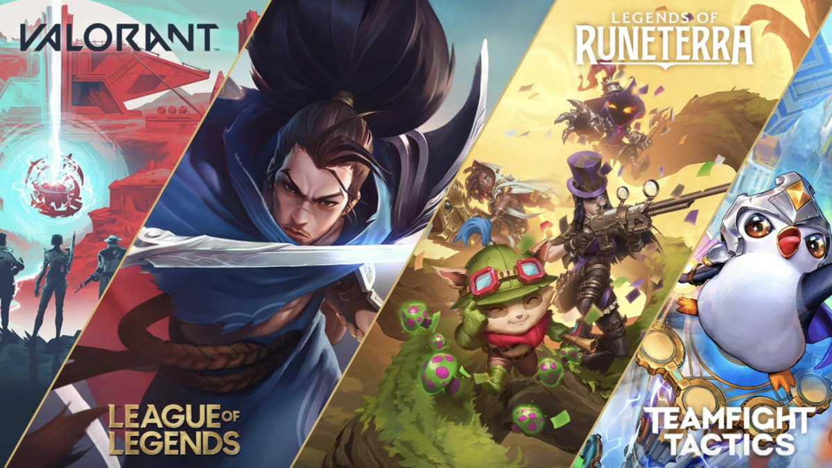 Riot Games Lista completa de todos los juegos lanzados y en