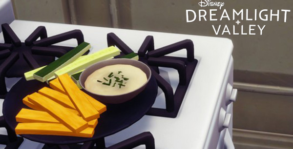 Disney Dreamlight Valley - Misión de Mickey ¿Cómo hacer crudités para "Minnie ha desaparecido"?