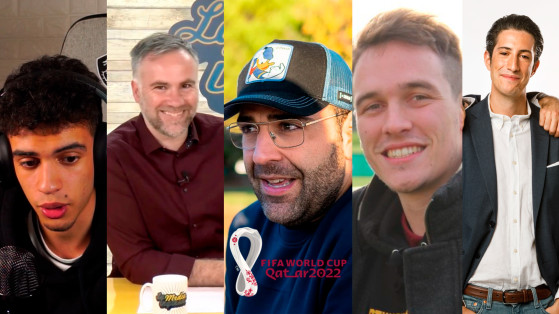 Mundial 2022: 4 creadores de contenido que debes apuntar para disfrutar de la fiesta del fútbol