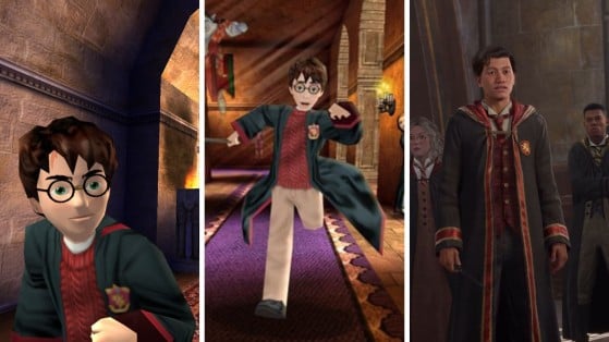 De PS1 a Hogwarts Legacy: Así es la evolución de los juegos de Harry Potter en imágenes