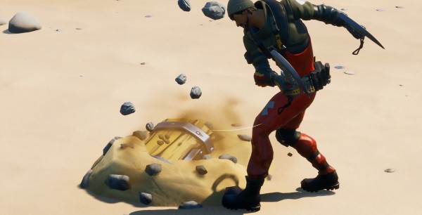 Fortnite: Encuentra cofres ocultos en la arena, guía