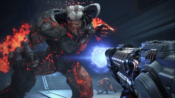 Doom Eternal muestra su nueva arma: la bomba de hielo