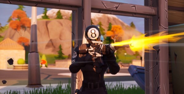 Fortnite: Elimina a un oponente mientras llevas el traje de Bola 8, desafío