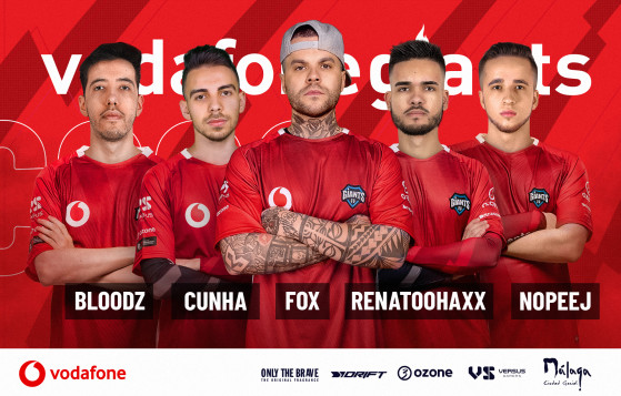 Vodafone Giants renueva su roster de Counter Strike: Global Offensive