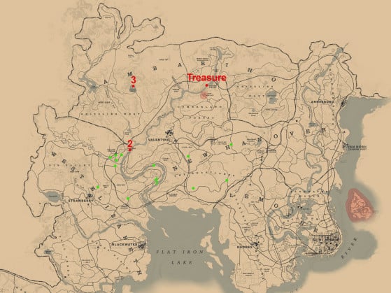 ubicacion del mapa de tesoro en red dead redemption 1｜Búsqueda de TikTok