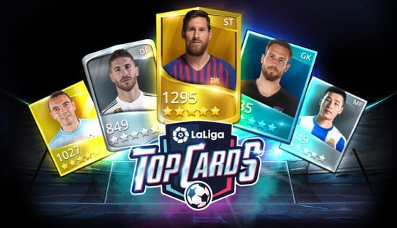 LaLiga Top Cards: juego competitivo con cromos de fútbol de toda la vida